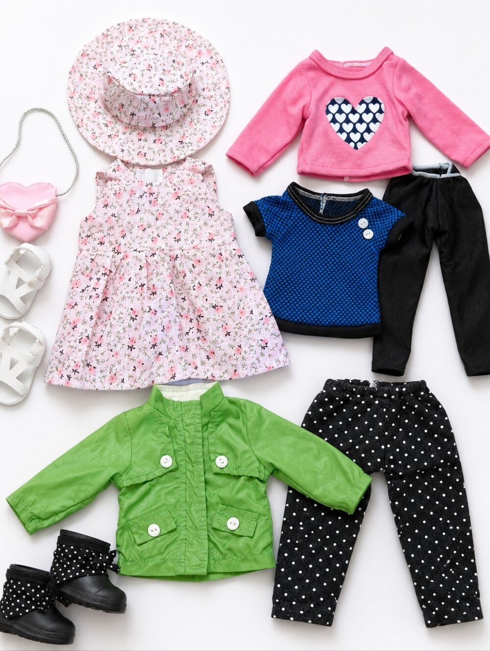 Lot Of Journey Girls 18 Inch Doll Outfits, Like American Girl Doll Outfits